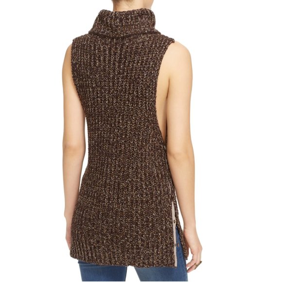 Free People Sleeveless Turtleneck Sweater - Picture 5 of 7
